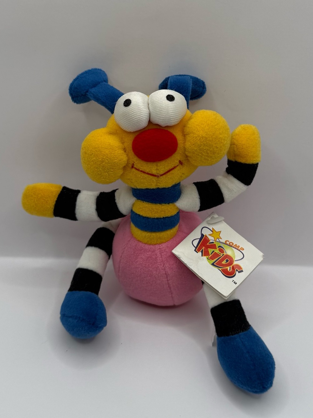 NWT Vintage Comp USA Floppy Stuffed Plush Bug Stuffed Animal